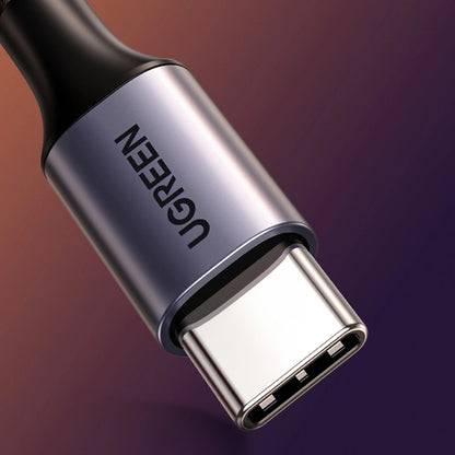 Câble audio USB-C - 3,5 mm UGREEN AV143, 1m, Gris 