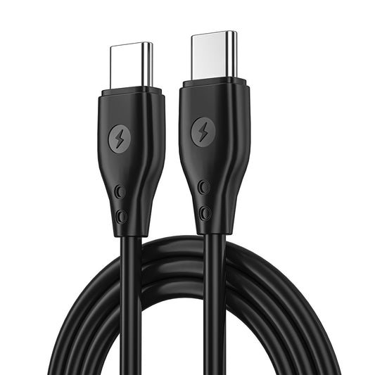 USB-C Data and Charging Cable - USB-C WiWu Wi-C002, 67W, 1m, Black 