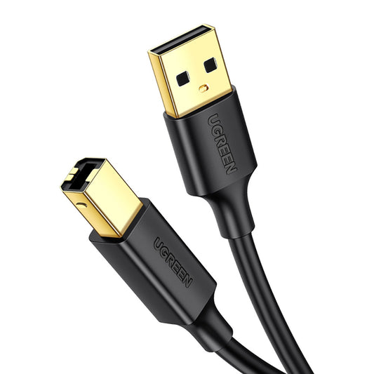 Câble pour imprimante UGREEN US135, USB-A - USB-B, 1m, Noir 
