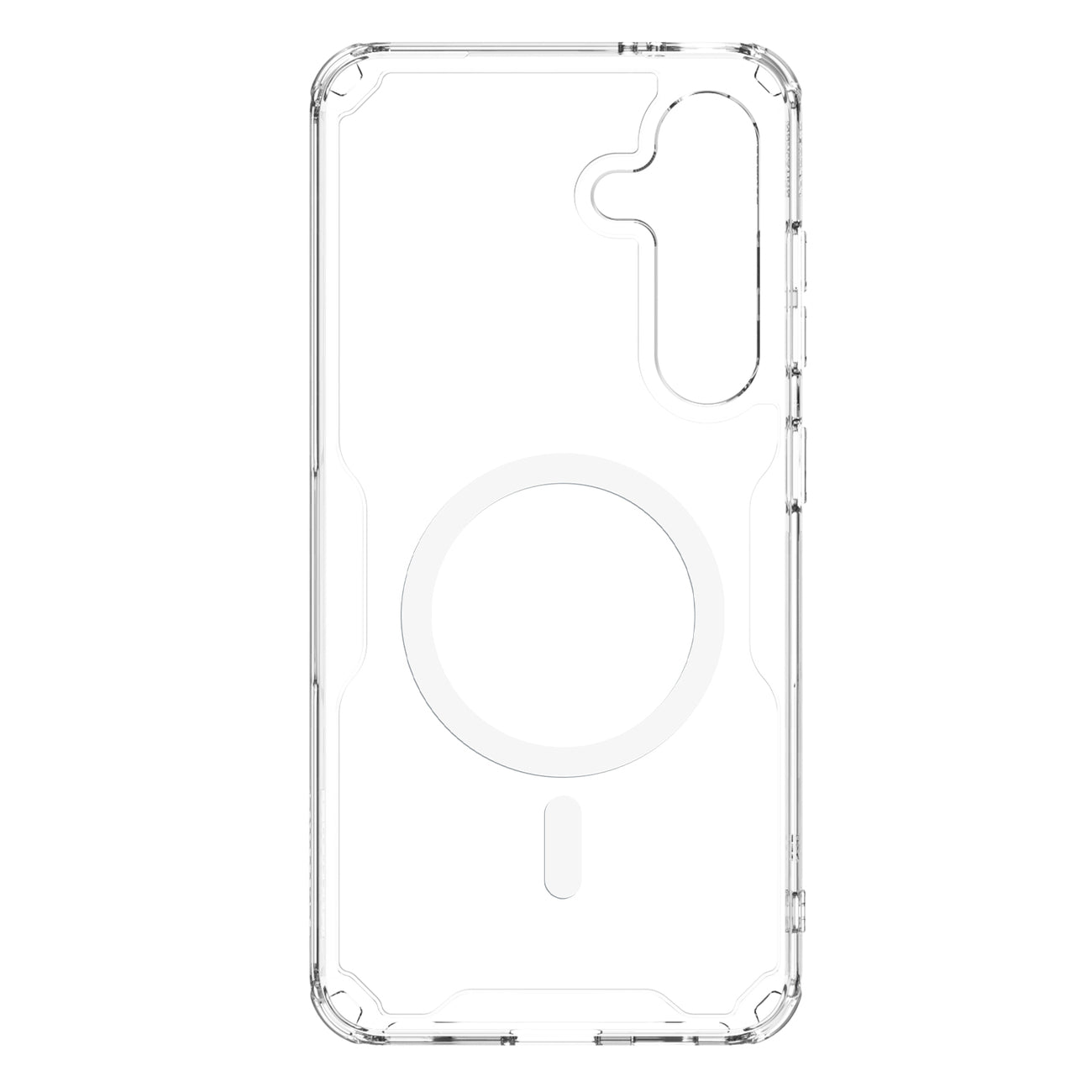 MagSafe Case for Samsung Galaxy S24 S921, Nillkin, Nature Pro, Transparent 