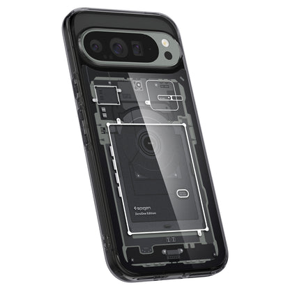 Case for Google Pixel 9 Pro XL, Spigen, Ultra Hybrid Zero One, Black ACS07722 