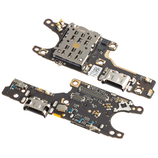 Card with Charging Connector - Microphone - SIM Reader Module Huawei nova 9, Service Pack 02354NUV 